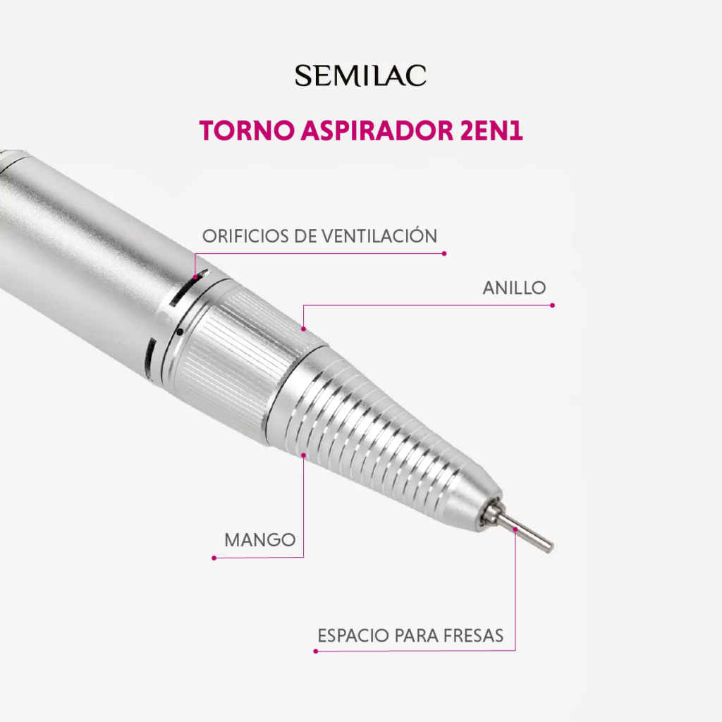 Semilac Torno+Aspirador 2 en 1 - Imagen 3