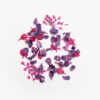 Semilac Flower Flakes Wild Orchid