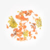 Semilac Flower Flakes Golden Sunset