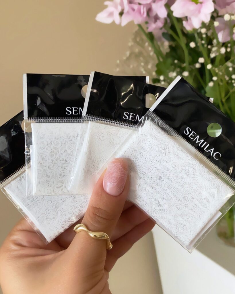 14 Foil Semilac White Lace - Imagen 2
