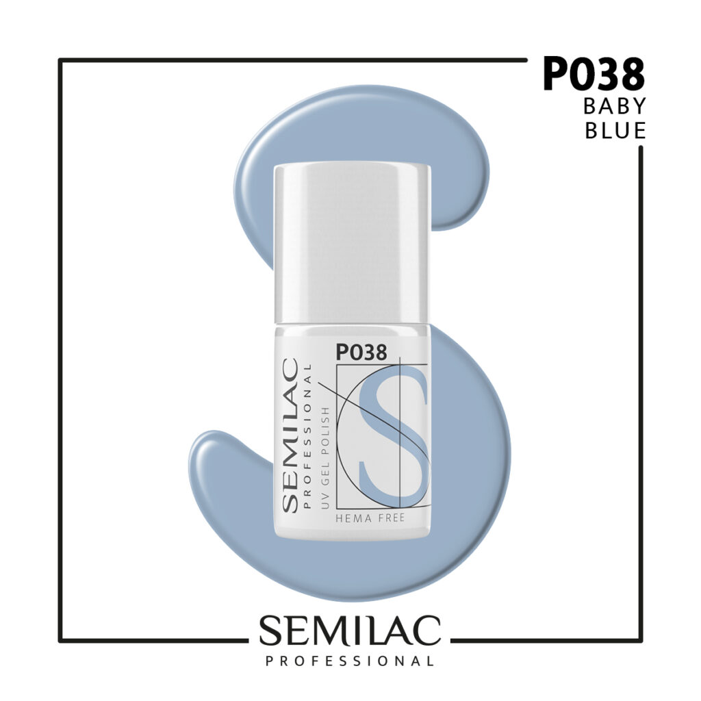 P038 Semilac Professional Baby Blue 7ml
