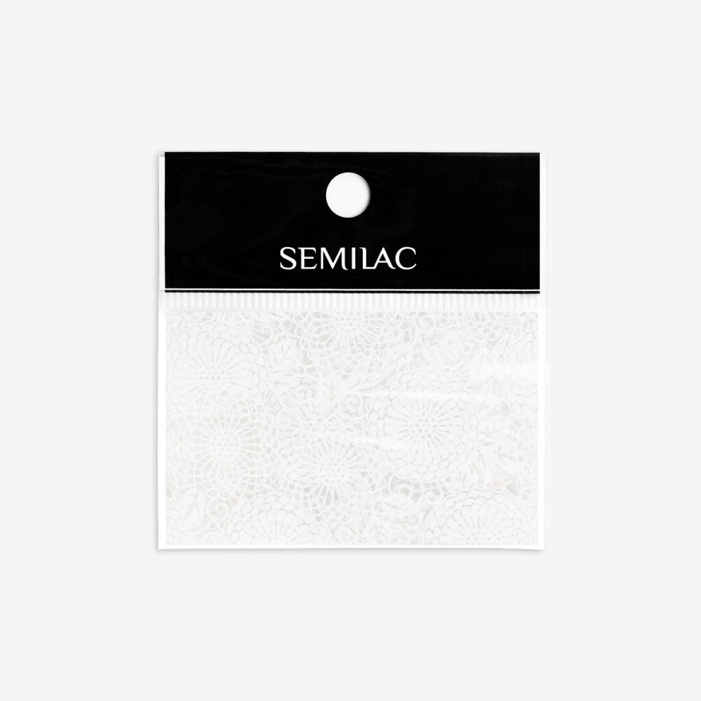 14 Foil Semilac White Lace