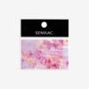 12 Decoraciones Semilac Foil Rose Gold Marble