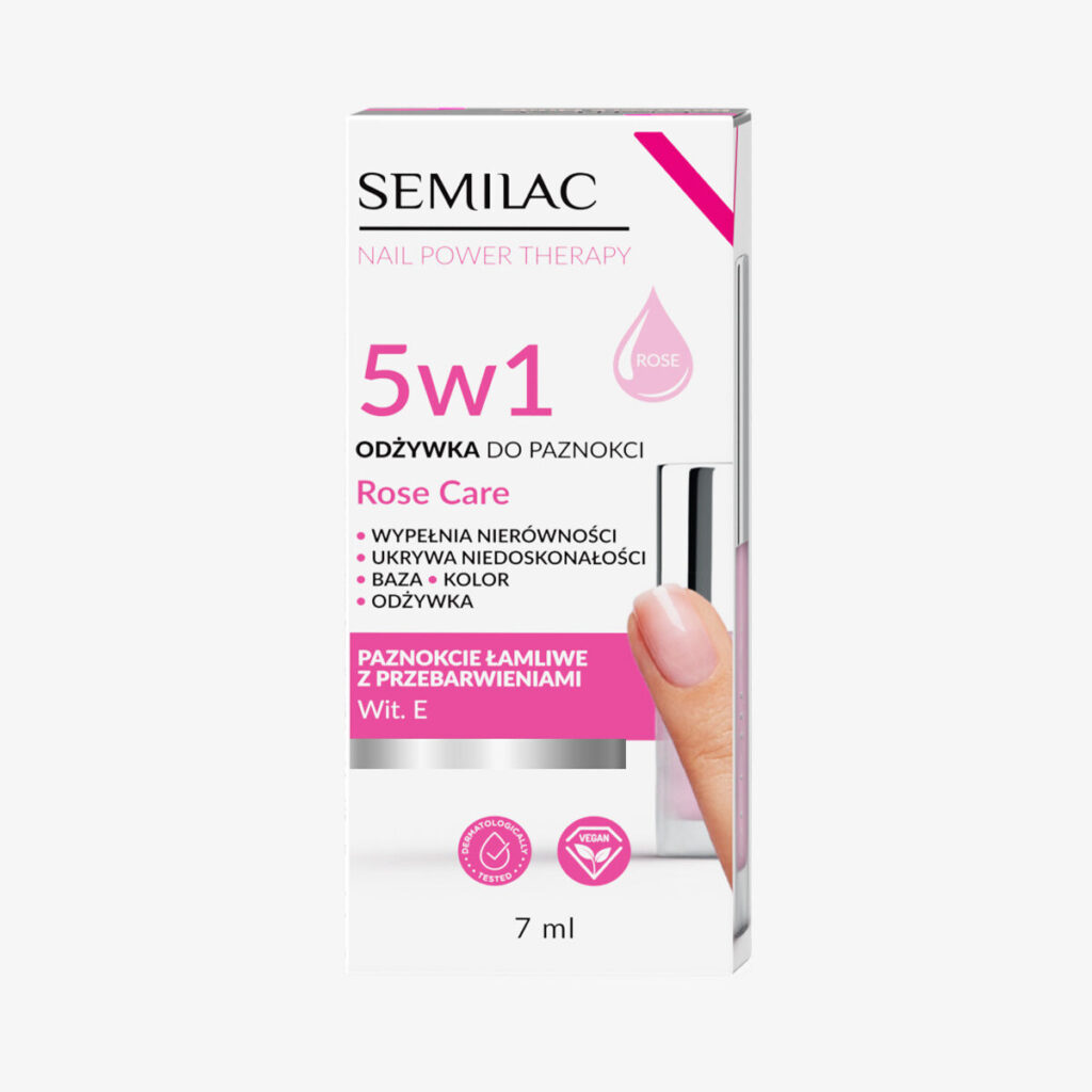 Power Therapy 5en1 Semilac - Rose Care - 7 ml - Imagen 2