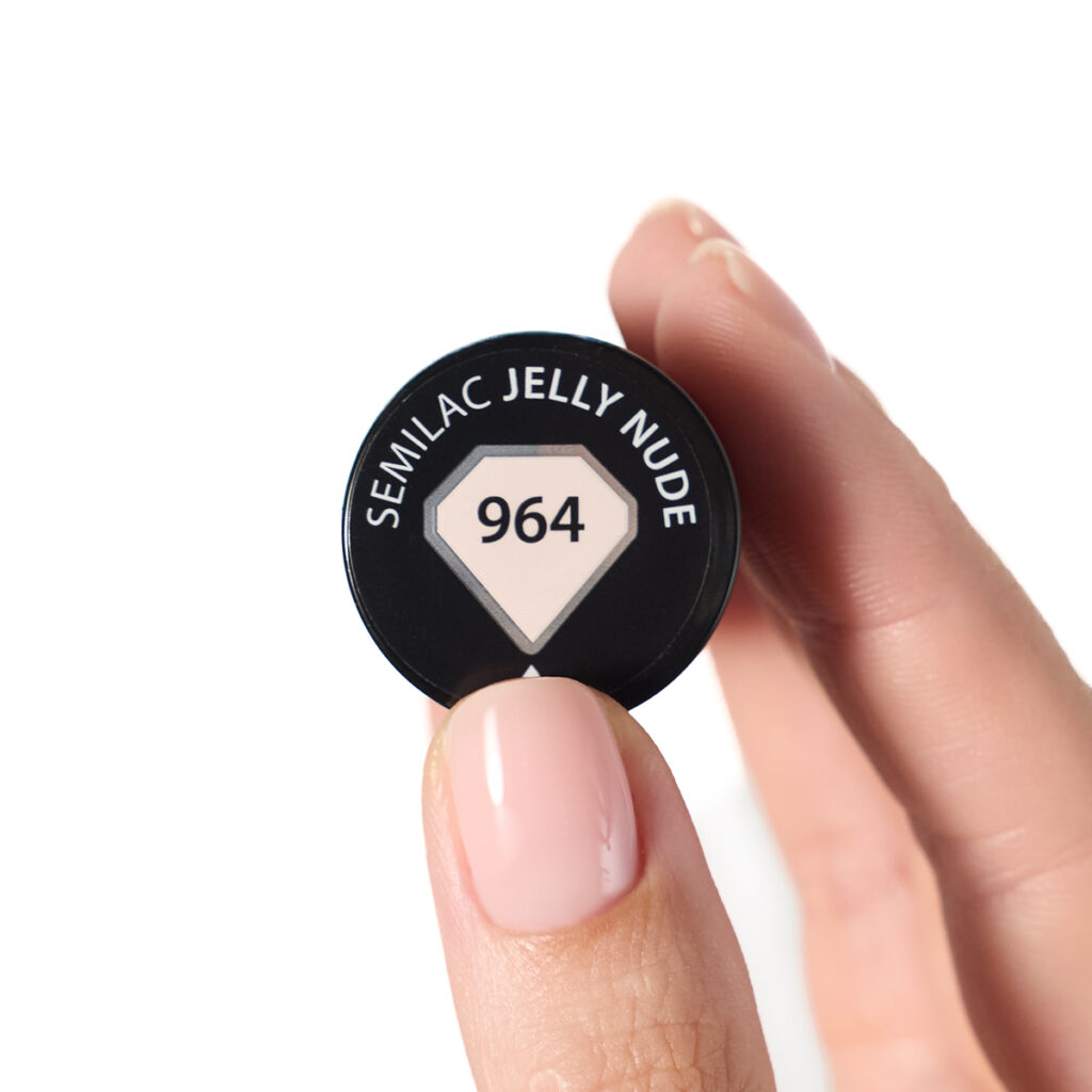 SEMILAC 964 Jelly Nude 7 ml - Imagen 4