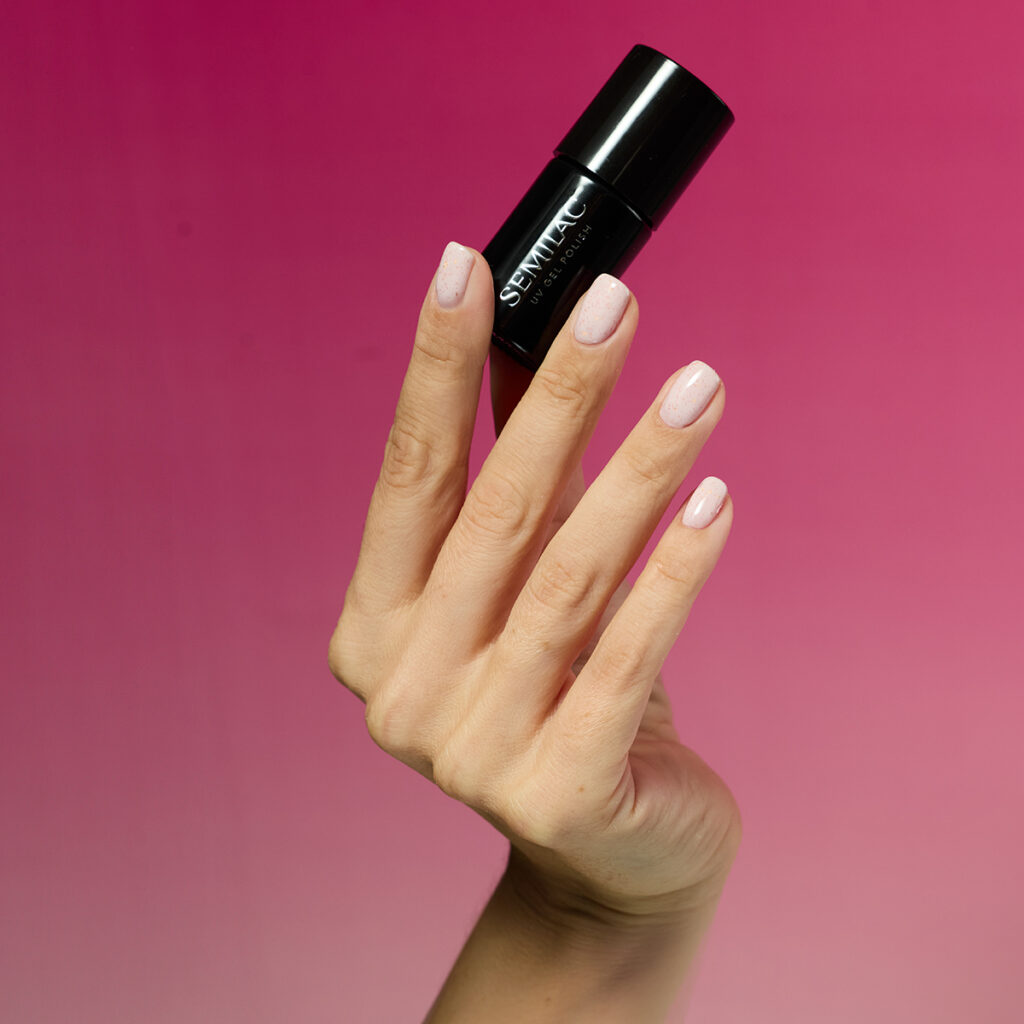 SEMILAC 963 Rose Stracciatella 7 ml - Imagen 3