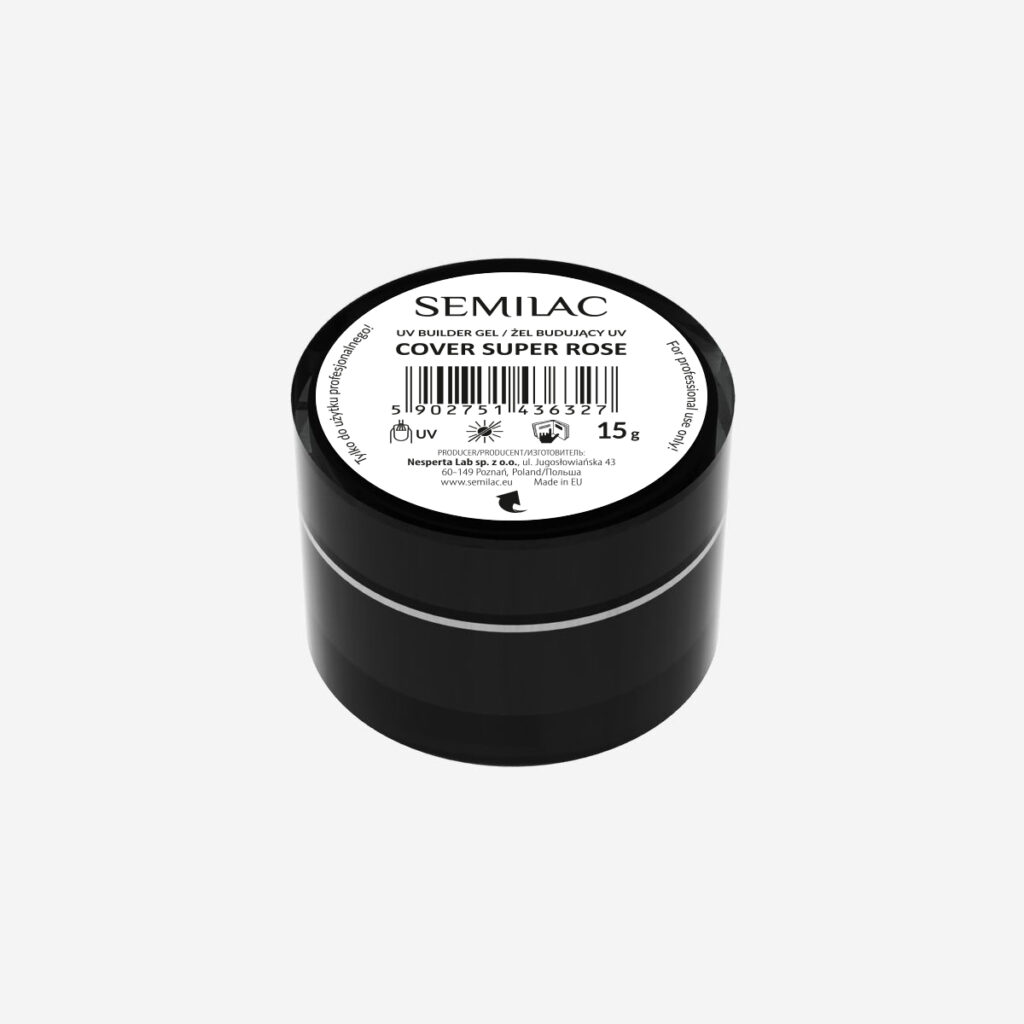 Semilac Builder Gel Cover Super Rose 15g