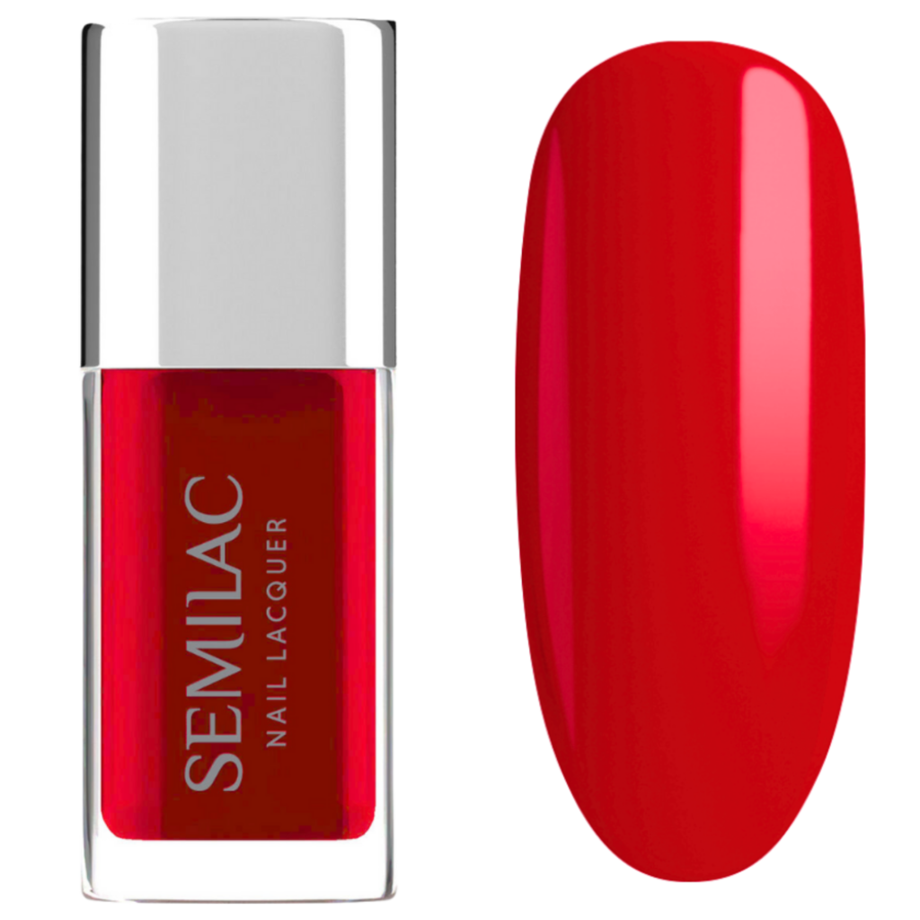 120 Semilac Esmalte Clásico Neon Red 9 ml