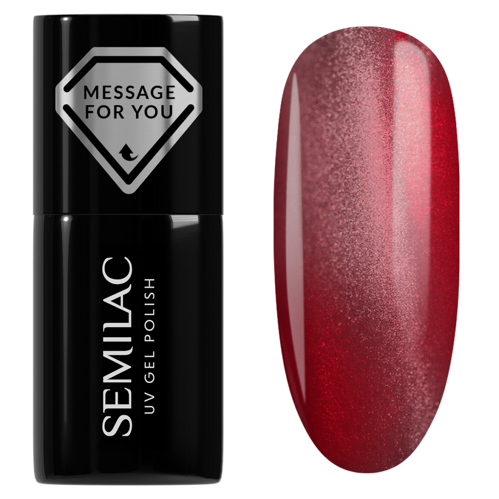 SEMILAC 736 Crimson Jelly Gloss 7 ml