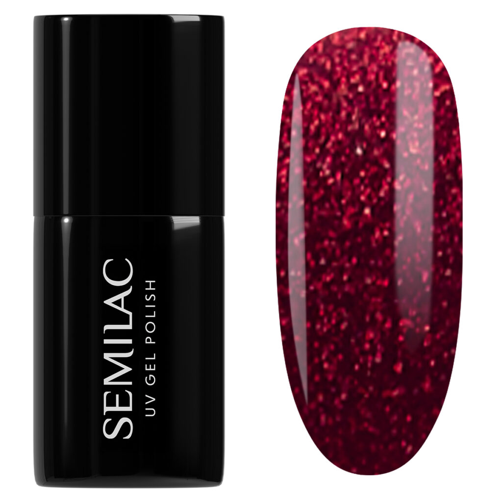 SEMILAC 955 Holly Berry Red 7 ml