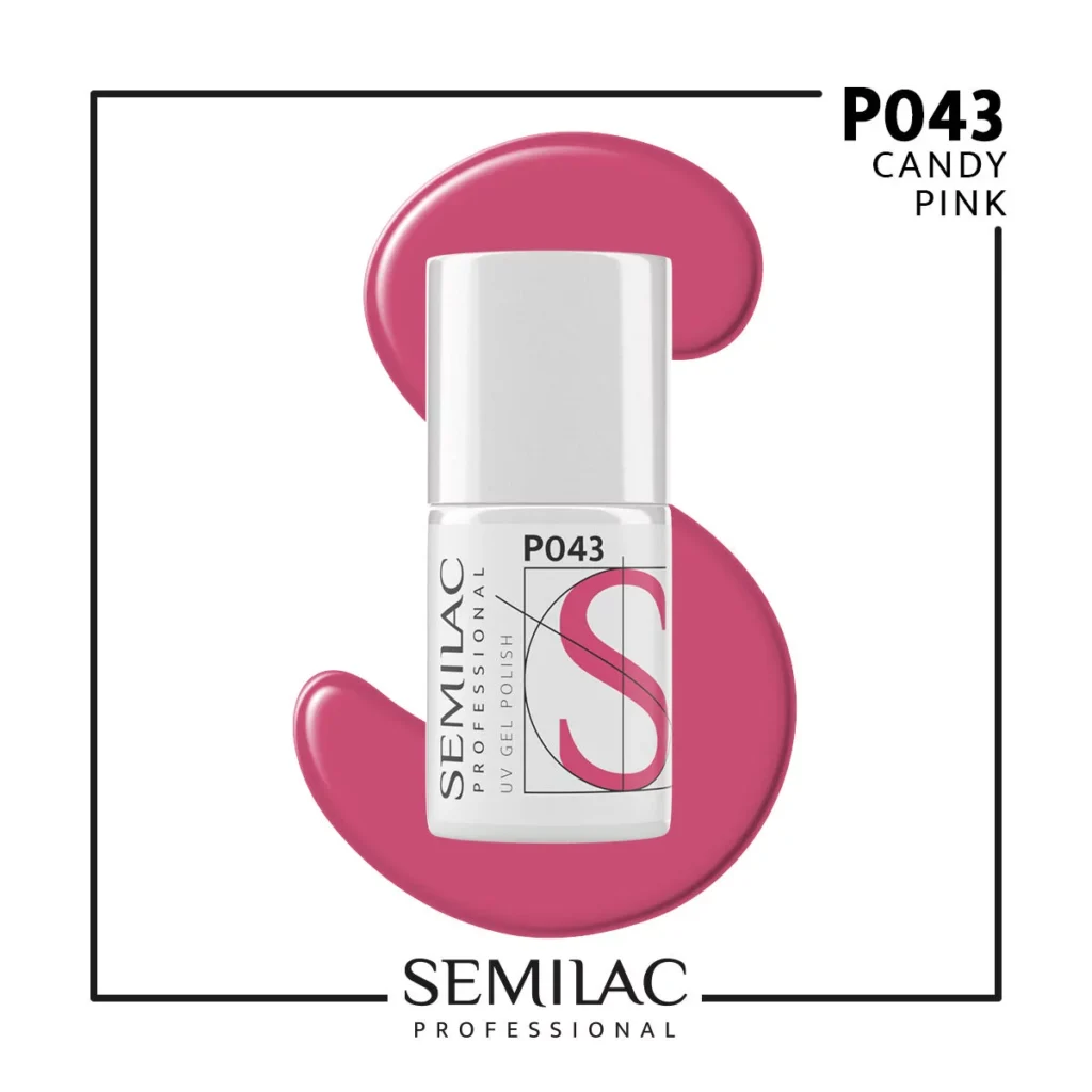 P043 Semilac Professional Candy Pink 7ml