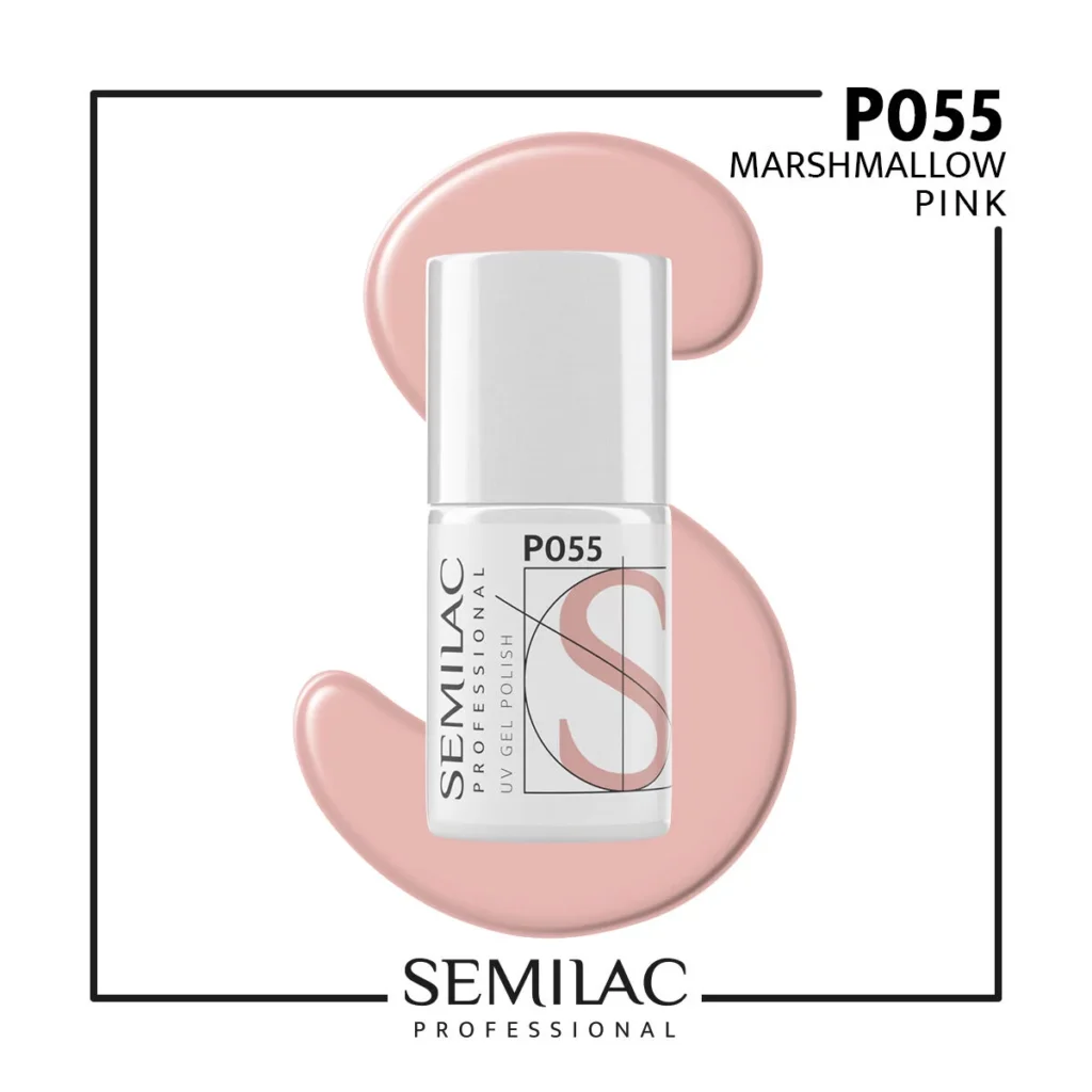 P055 Semilac Professional Marshmallow Pink 7ml