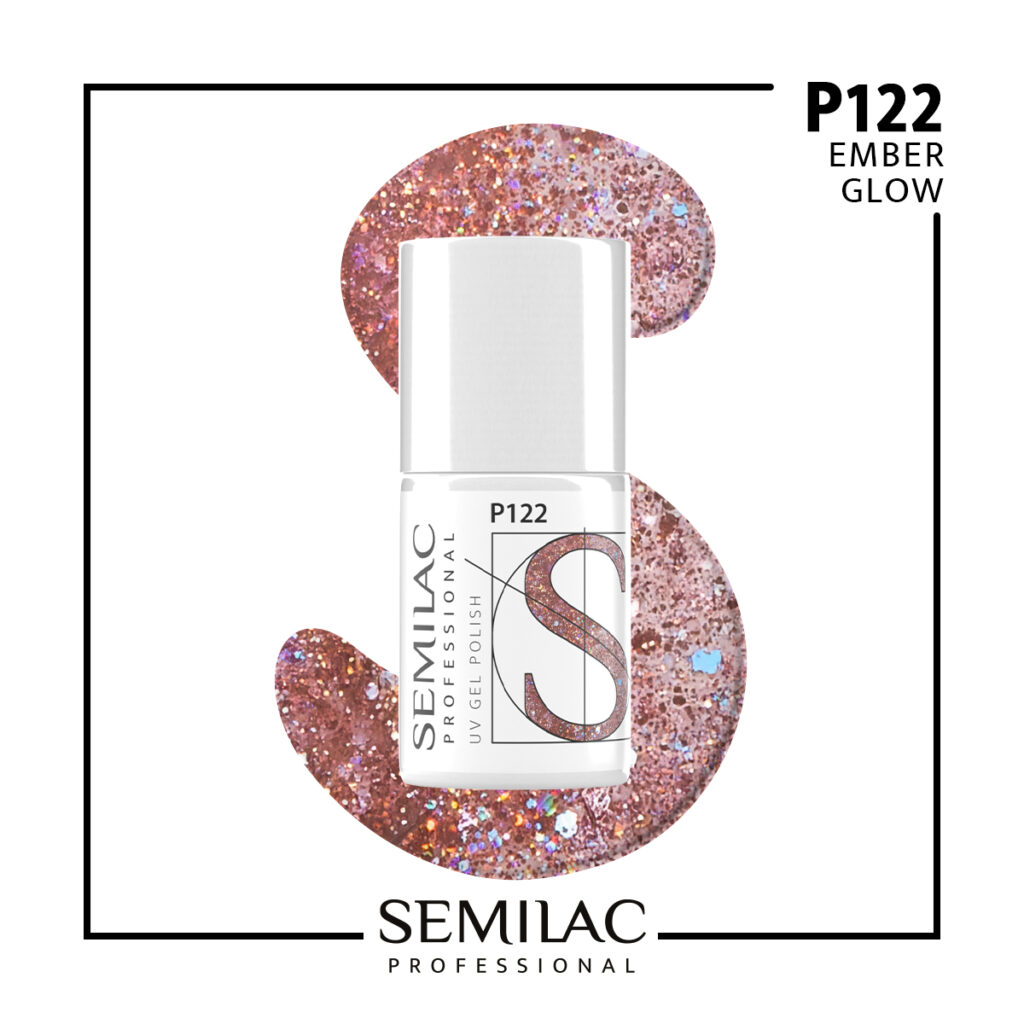 P122 Semilac Professional Ember Glow 7ml