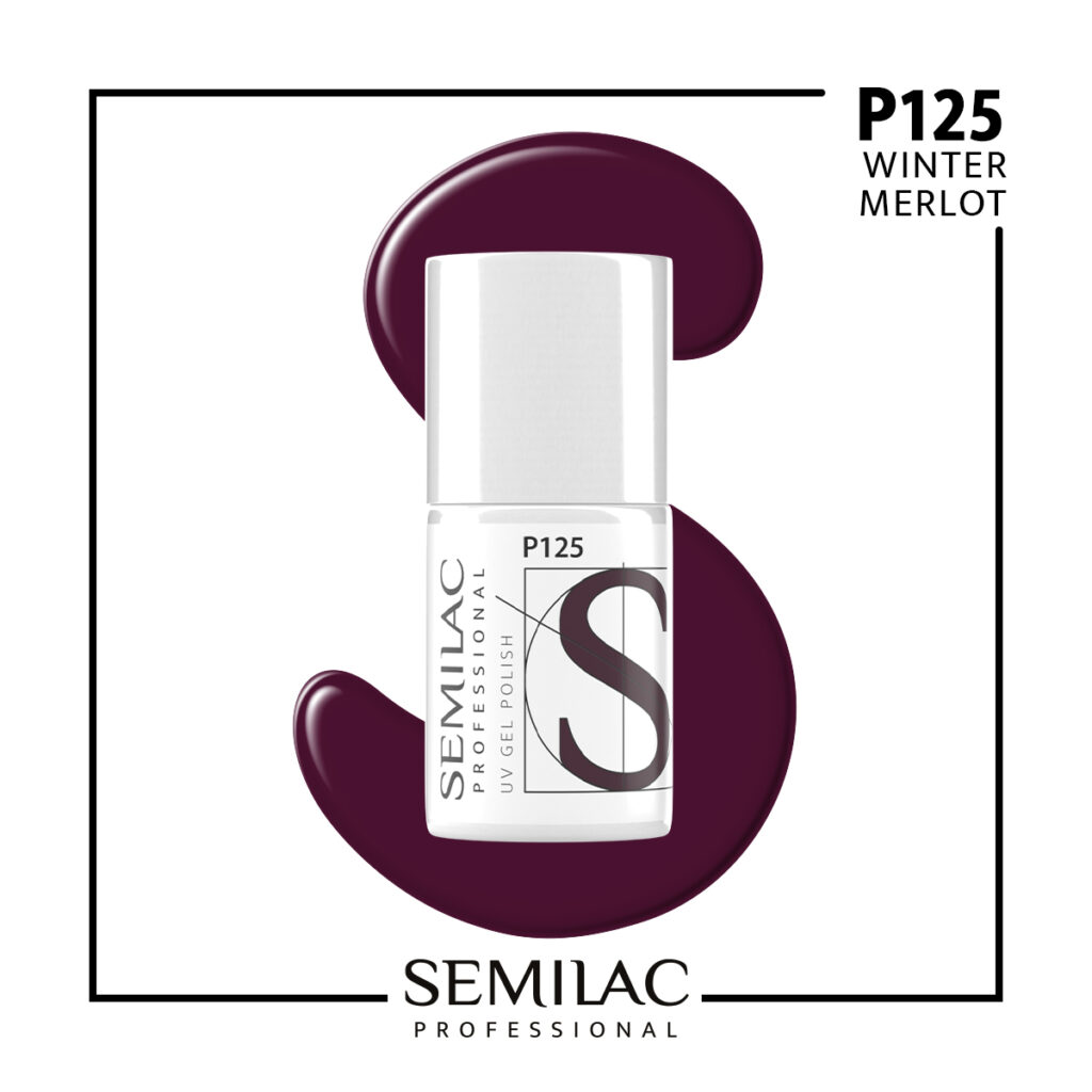 P125 Semilac Professional Winter Merlot 7ml