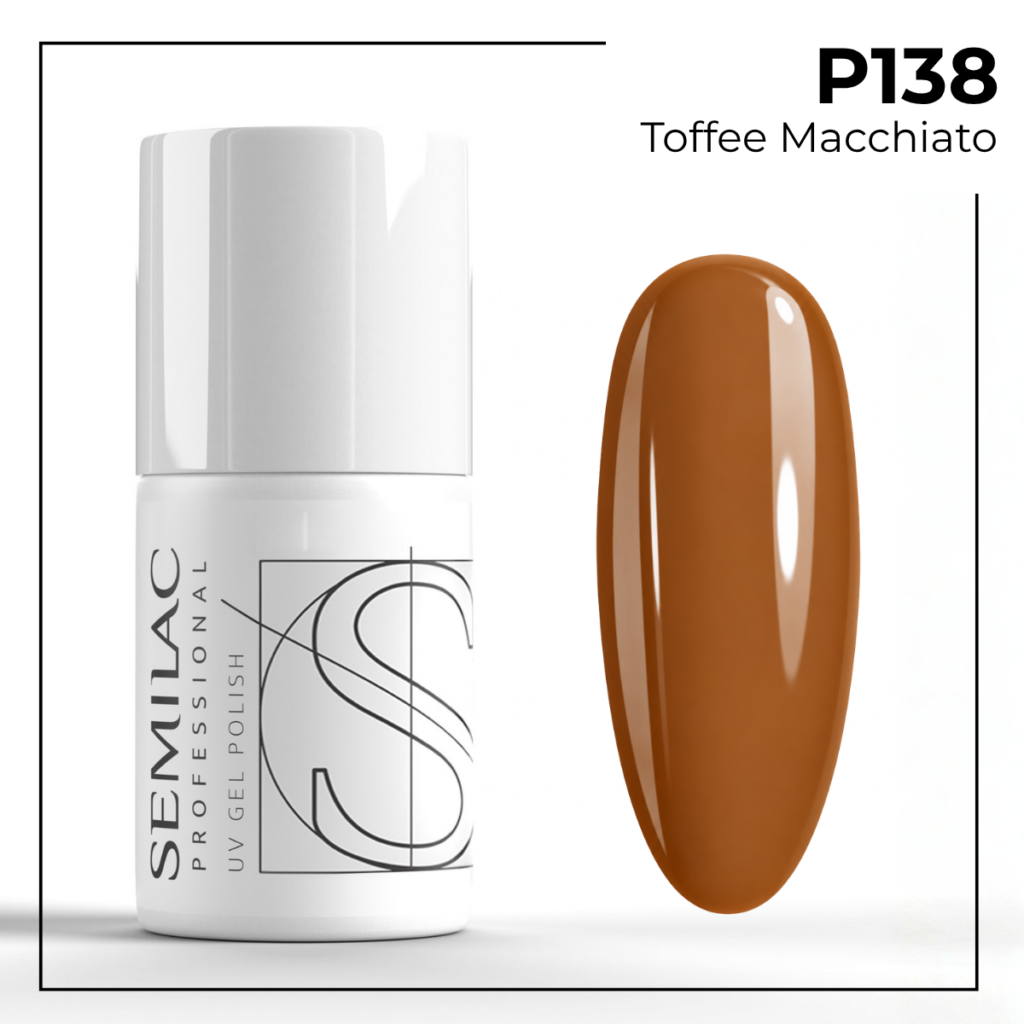 P138 Semilac Professional Toffee Macchiato 7 ml