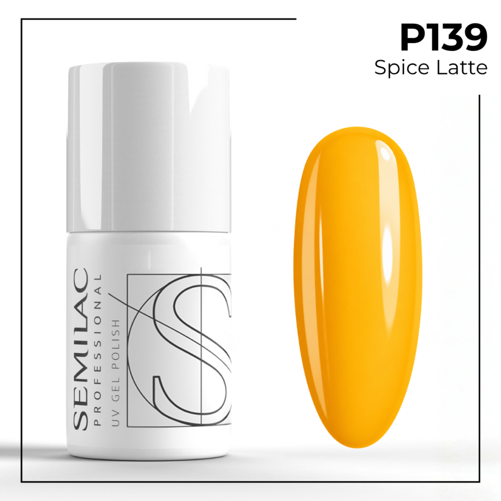 P139 Semilac Professional Pumpkin Spice Latte 7 ml